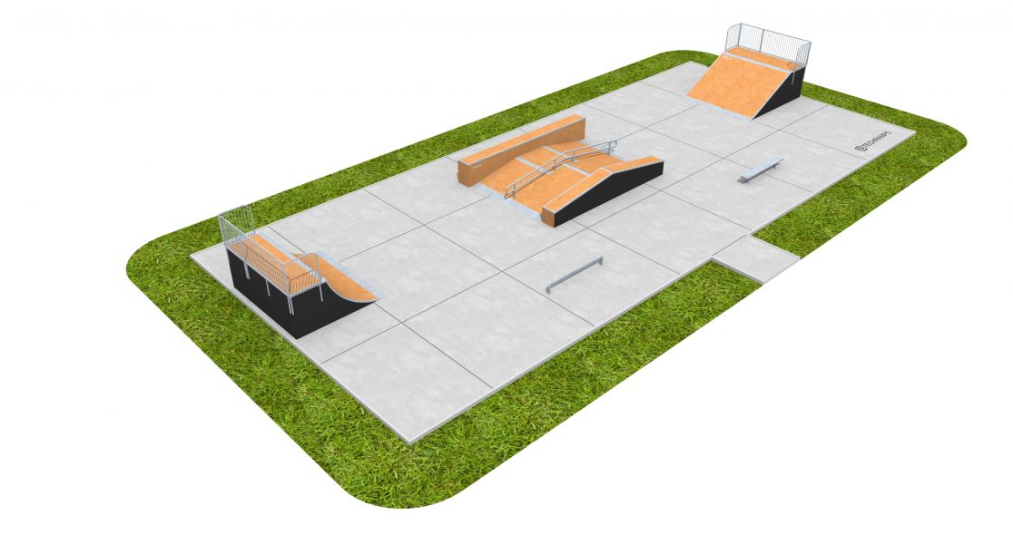 Exemple de skatepark PSM10 Exemplary Skateparks Construction et