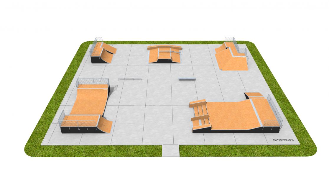 Exemple de skatepark PSM16 Exemplary Skateparks Construction et
