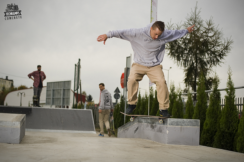 Skatepark betonowy Techramps - Dąbrowa Tarnowska 