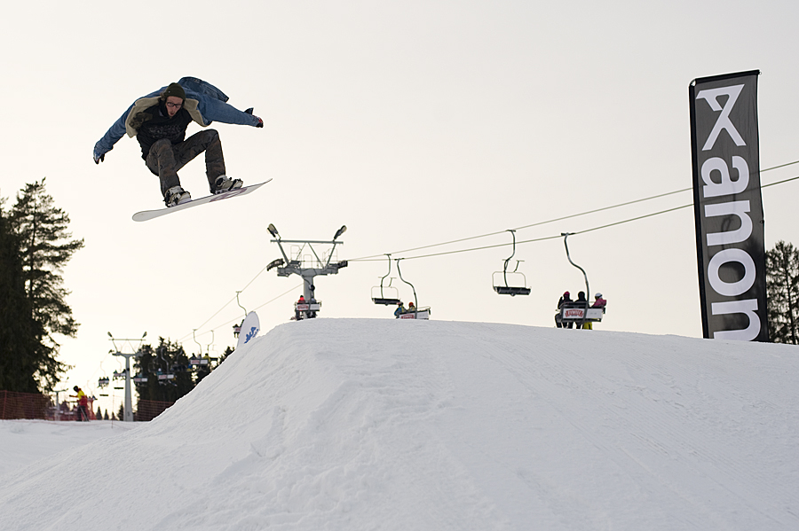 Skocznia - mini snowpark w Białce Tatrzańskiej