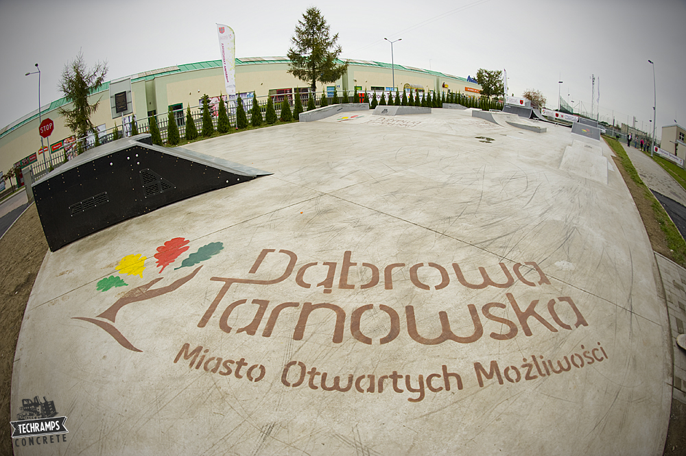 Otwarcie skateparku - Dąbrowa Tarnowska Techramps 