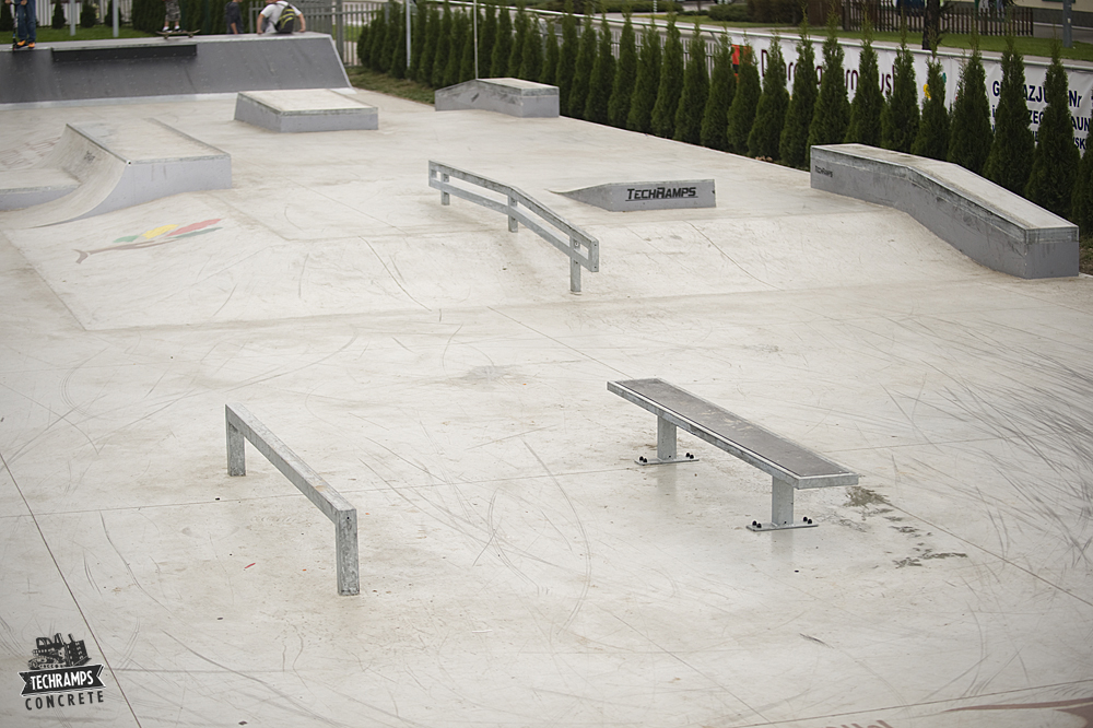 Skatepark betonowy Dąbrowa Tarnowska - otwarcie