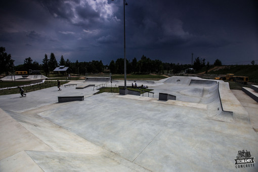 Olkusz  - nowy skatepark