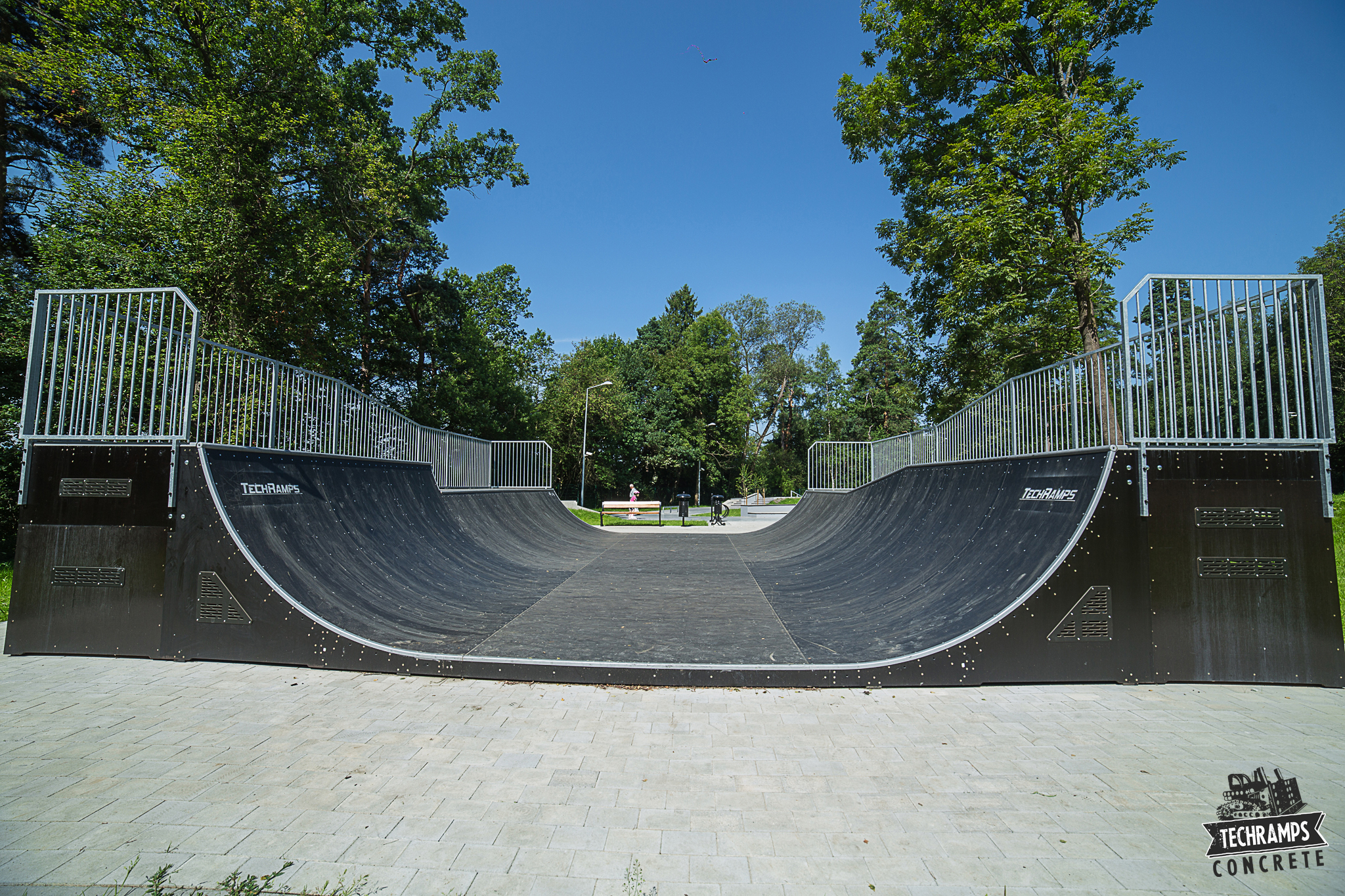 Newly opened skatepark in Rabka 