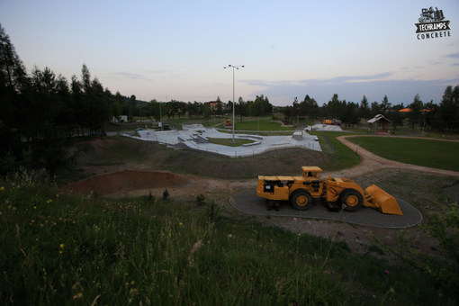 Skatepark w Olkuszu - realizacja 