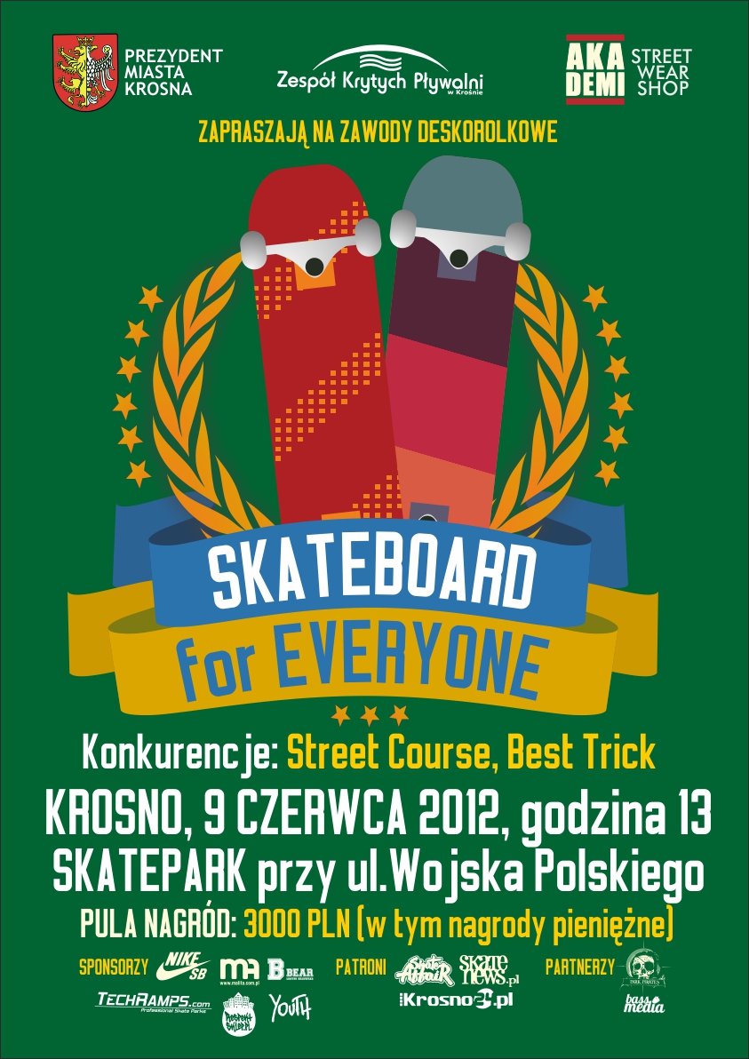 Zawody Skateboard for Everyone - Krosno 2012