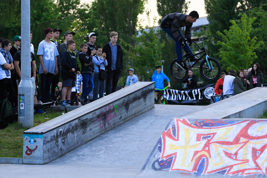 Skatepark Mistrzejowice - Zawody BMX