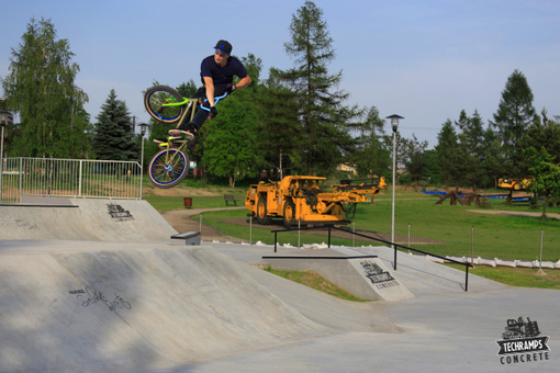 Nowo otwarty skatepark w Olkuszu