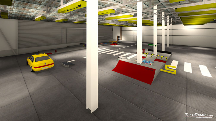 Design for the Red Bull Skate Arcade 2014