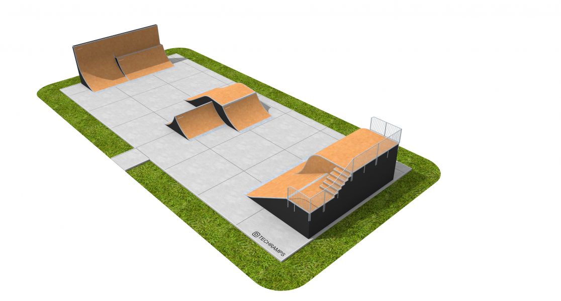 Sample Skatepark PSM14 Exemplary Skateparks Design and construction